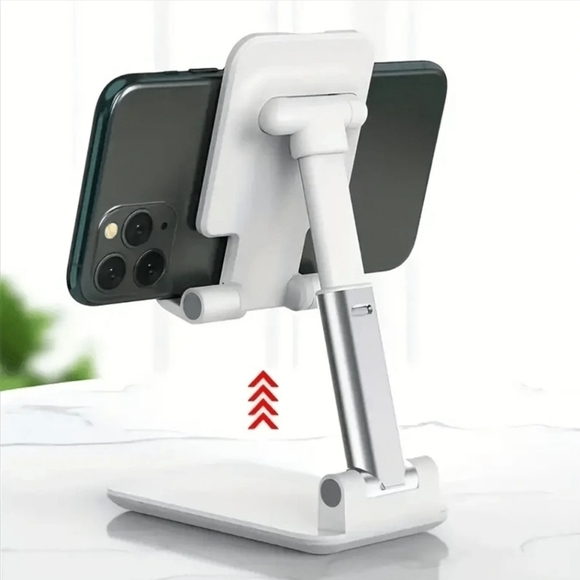 🔹️ 1 piece adjustable desk iPhone/ phone /IPad Stand / Holder ✨️🤍 - Picture 2 of 5